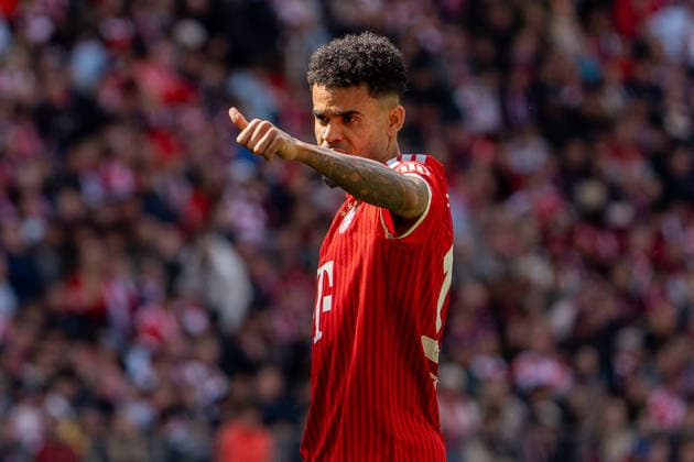 Luis Diaz (FC Bayern Muenchen, 14), GER, FC Bayern Muenchen vs. 1. FC Koeln, Fussball, 1. Bundesliga, 34. Spieltag, Spielzeit 2025 2026, 16.05.2026, DFL REGULATIONS PROHIBIT ANY USE OF PHOTOGRAPHS AS IMAGE SEQUENCES AND OR QUASI-VIDEO, GER, FC Bayern Muenchen vs. 1. FC Koeln, Fussball, 1. Bundesliga, 34. Spieltag, Spielzeit 2025 2026, 16.05.2026, Muenchen Copyright: xEibner-Pressefoto EdwardxCheungx EP_ECG