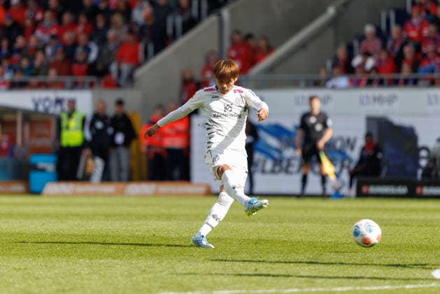 Kaishu Sano (6, 1.FSV Mainz 05) beim Spiel zwischen 1.FC Heidenheim v 1.FSV Mainz 05, Fußball, Herren, Bundesliga, 2025 2026, 34.Spieltag am 16.05.2026 in Heidenheim, Voith-Arena. DFL and DFB regulations prohibit any use of photographs as image sequences and or quasi-video. Baden-Württemberg Deutschland