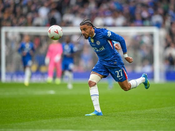 Chelsea v Manchester City Emirates FA Cup Malo Gusto of Chelsea during the Emirates FA Cup Final between Chelsea and Manchester City at Wembley Stadium, London 16 05 2026 UK Newspapers OUT Copyright: xKarlxVallantinex FIL-23441-0044