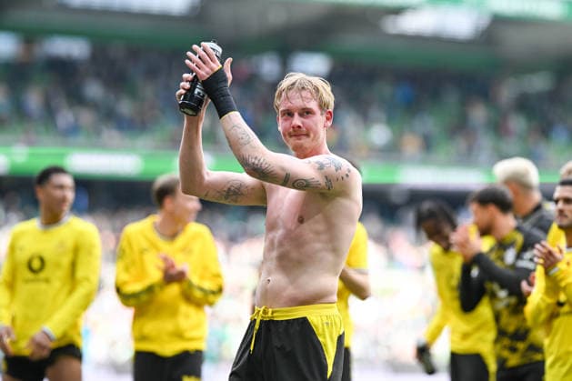 1. Bundesliga: SV Werder Bremen - Borussia Dortmund am 16.05.2026 im Weserstadion in Bremen Julian Brandt (Dortmund)