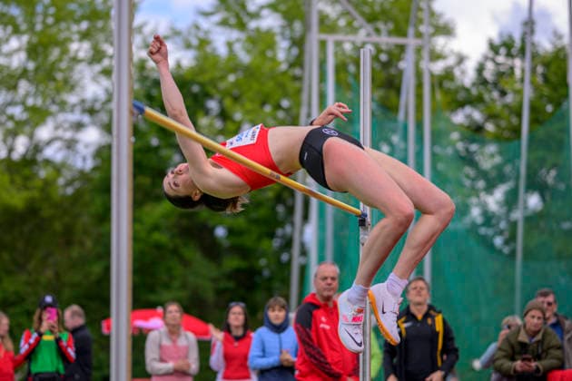 Sophie Weissenberg (TSV Bayer o4 Leverkusen) GER Lotto Deichmeeting 2026, Athletics, 16.05.2026, GER Lotto Deichmeeting 2026, Athletics, 16.05.2026, Neuwied Copyright: xEibnerxPressefoto JanxPapenfussx EP_JPS