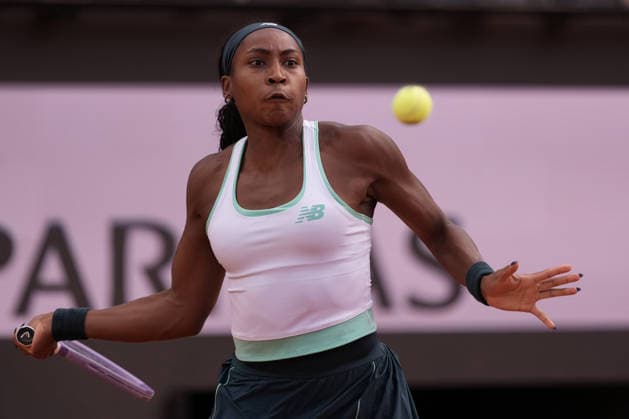 Coco Gauff during the women s singles final between Coco Gauff (USA) vs Elina Svitolina (UKR) at the Internazionali d Italia in Rome, Saturday 16 May 2026. (Alfredo Falcone LaPresse)  Copyright: xAlfredoxFalcone LaPressex