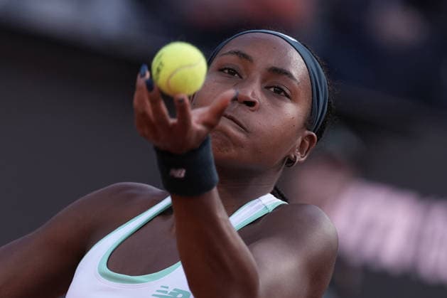Coco Gauff during the women s singles final between Coco Gauff (USA) vs Elina Svitolina (UKR) at the Internazionali d Italia in Rome, Saturday 16 May 2026. (Alfredo Falcone LaPresse)  Copyright: xAlfredoxFalcone LaPressex