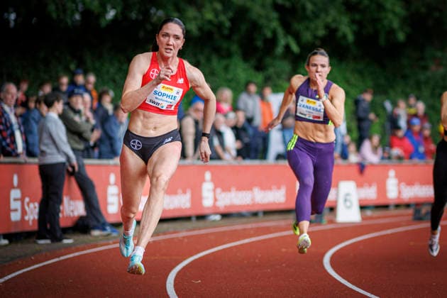 Lotto Deichmeeting; Neuwied, 16.05.2026 Sophie Weißenberg (TSV Bayer o4 Leverkusen); Lotto Deichmeeting am 16.05.2026 im Rhein-Wied Stadion, Neuwied (Rheinland-Pfalz). Copyright: xBEAUTIFULxSPORTS B.Hoffmannx