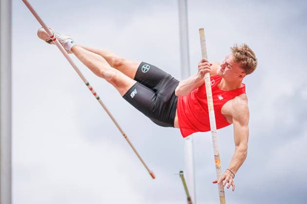 Lotto Deichmeeting; Neuwied, 16.05.2026 Noah Conan Scharl (TSV Bayer o4 Leverkusen); Lotto Deichmeeting am 16.05.2026 im Rhein-Wied Stadion, Neuwied (Rheinland-Pfalz). Copyright: xBEAUTIFULxSPORTS B.Hoffmannx