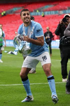 Chelsea v Manchester City. Rodri of Manchester City with the trophy at the end of the FA Cup Final Chelsea v Manchester City. Football. The Emirates FA Cup Final. Wembley Stadium, London, UK. 16 MAY 2026Wembley Wembley Stadium LONDON United Kingdom EDITORIAL USE ONLY No use with unauthorised audio, video, data, fixture lists, club league logos or live services. Online in-match use limited to 120 images, no video emulation. No use in betting, games or single club league player publications.  Copyright: xJASONPIX Shutterstockx 16878747bx