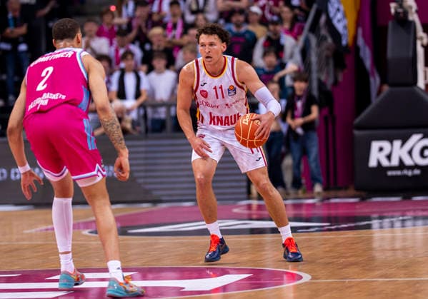 Brae Ivey (Fitness First Wuerzburg Baskets, 11) Telekom Baskets Bonn - Fitness First Würzburg Baskets 16.05.2026 Basketball, easyCredit Basketball Bundesliga, Playoffs, Viertelfinale Spiel 1, GER, Bonn, Telekom Dome Bonn Copyright: HMBxMedia xMarcoxBader