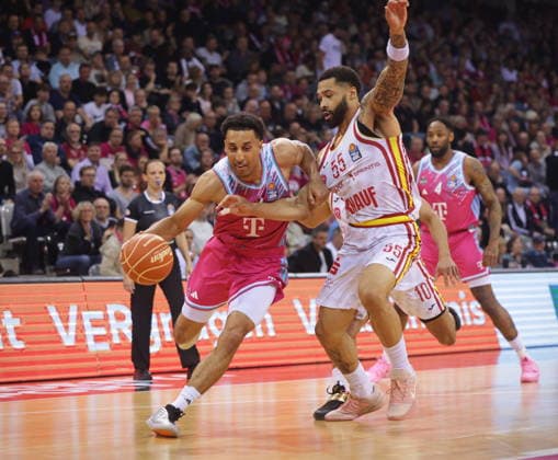 Joel Aminu Telekom Baskets Bonn vs. Fitness First Würzburg Baskets Playoffs Viertelfinale Spiel 1 - Saison 2025 26
