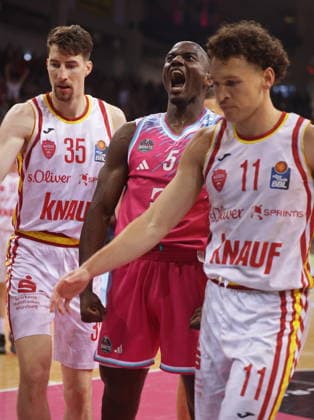 Tylan Birts Telekom Baskets Bonn vs. Fitness First Würzburg Baskets Playoffs Viertelfinale Spiel 1 - Saison 2025 26