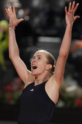 Elina Svitolina during the women s singles final between Coco Gauff (USA) vs Elina Svitolina (UKR) at the Internazionali d Italia in Rome, Saturday 16 May 2026. (Alfredo Falcone LaPresse)  Copyright: xAlfredoxFalcone LaPressex