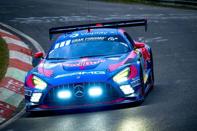 NURBURG - Mercedes-AMG Team Verstappen Racing Max Verstappen, Lucas Auer, Jules Gounon, Daniel Juncadella Mercedes-AMG GT3 during the ADAC RAVENOL 24h Nurburgring on May 16, 17, 2026 in Germany. (Photo by Jack Brekelmans EYE4IMAGES DeFodi Images) -