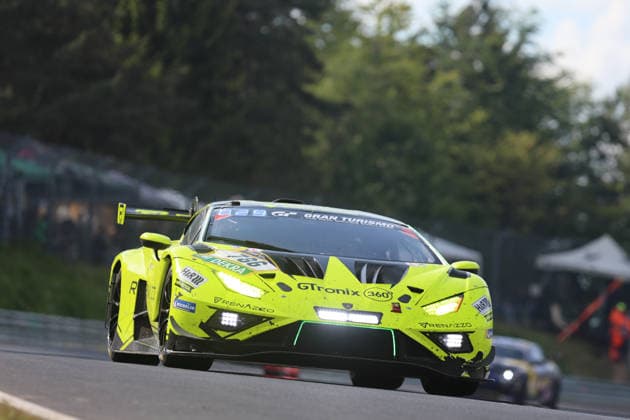Nürburg, Deutschland 14.-17. Mai 2026: ADAC Ravenol 24h Rennen Nürburgring - 2026 - Samstag Rennen Schwalbenschwanz Im Bild: 786 Renazzo Motorsport - Lamborghini Huracan GT3 EVO2 - (Sak Nana THA, Christoph Breuer GER, Dieter Schmidtmann GER, Thomas Mutsch GER) Nürburgring Rheinland Pfalz Copyright: xFotostandx xFabianxWernerx