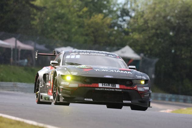Nürburg, Deutschland 14.-17. Mai 2026: ADAC Ravenol 24h Rennen Nürburgring - 2026 - Samstag Rennen Schwalbenschwanz Im Bild: 65 HRT Ford Racing - Ford Mustang GT3 EVO (2026) - (Hubert Haupt GER, Vincent Kolb GER, David Schumacher GER, Colin Caresani NED) Nürburgring Rheinland Pfalz Copyright: xFotostandx xFabianxWernerx
