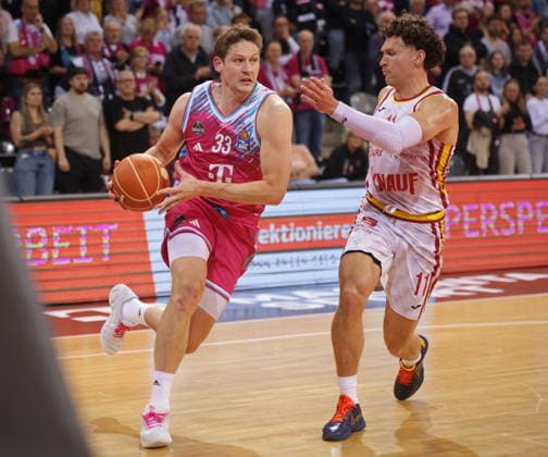 Patrick Heckmann Telekom Baskets Bonn vs. Fitness First Würzburg Baskets Playoffs Viertelfinale Spiel 1 - Saison 2025 26