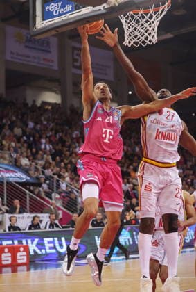 Joel Aminu Telekom Baskets Bonn vs. Fitness First Würzburg Baskets Playoffs Viertelfinale Spiel 1 - Saison 2025 26