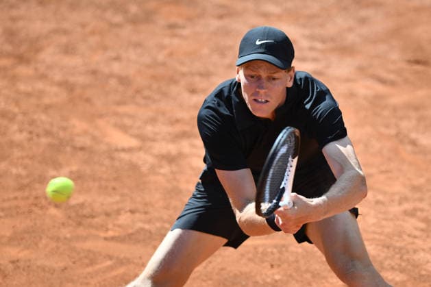 TENNIS - Internazionali di Tennis - Internazionali BNL d Italia Photo by IPA ABACAPRESS.COM84769923 - Jannik Sinner of Italy against Daniil Medvedev during the Internazionali BNL d Italia Day Twelve at Foro Italico on May 16, 2026 in Rome, Italy. Rome Italy  Copyright: xIPAxSport ABACAx