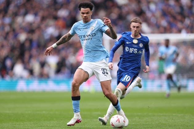 FA Cup Final 2026 16 May 2026, London - Emirates FA Cup Final - Chelsea v Manchester City - Nico O™Reilly of Manchester City - Photo: Charlotte Wilson Offside. London UK Copyright: xCharlottexWilsonx xOffsidexOffside