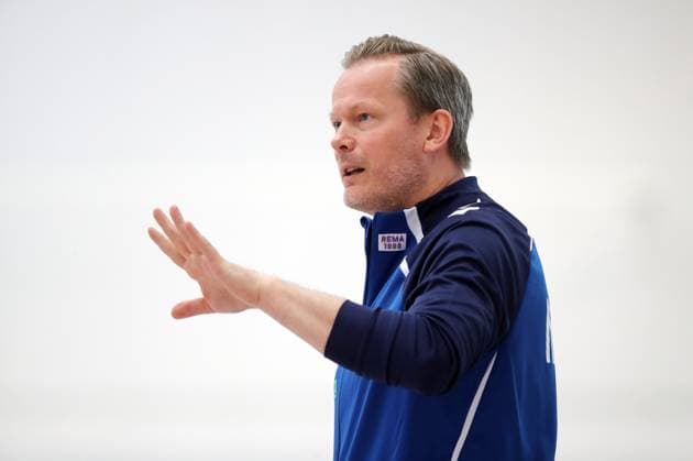 GER, Handball, U20 Deutschland vs U20 Norwegen, maennlich 16.05.2026, Erfurt, Riethsporthalle, GER, Handball, Testspiel im Rahmen der Vorbereitungen auf die U20 Europameisterschaft U20 Nationalmannschaft maennlich U20 Deutschland - U20 Norwegen im Bild Mads Fjelddalen (Norwegen)