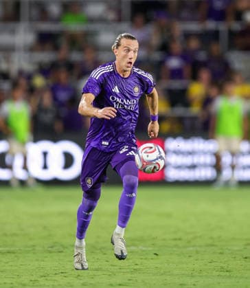 May 16, 2026, U.S.: Orlando City SC defender GRIFFIN DORSEY (24) dribbles the ball against Atlanta United. The Orlando City Soccer Club hosted Atlanta United at Inter&Co Stadium in Orlando, FL. U.S. - ZUMAm299 20260516_znp_m299_032 Copyright: xTaylorxMcFeex