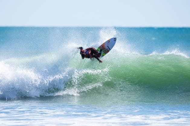 SURFING NEW ZEALAND PRO, A supplied image of Jack Robinson of Australia surfs in Heat 15 of Round Two during the World Surf League New Zealand Pro surfing competition in Raglan, New Zealand, Sunday, May 17, 2026. (PR Image Supplied by World Surf League, Ed Sloane) NO ARCHIVING, EDITORIAL USE ONLY, AAP PROVIDES ACCESS TO THIS HANDOUT IMAGE TO BE USED SOLELY FOR THE PURPOSE FOR WHICH THE IMAGE WAS PROVIDED - FOR REPORTING ON THE EVENTS OR FACTS DEPICTED IN THE IMAGE NO ARCHIVING, EDITORIAL USE ONLY RAGLAN NEW ZEALAND  Copyright: xEDxSLOANEx 20260517134246614838