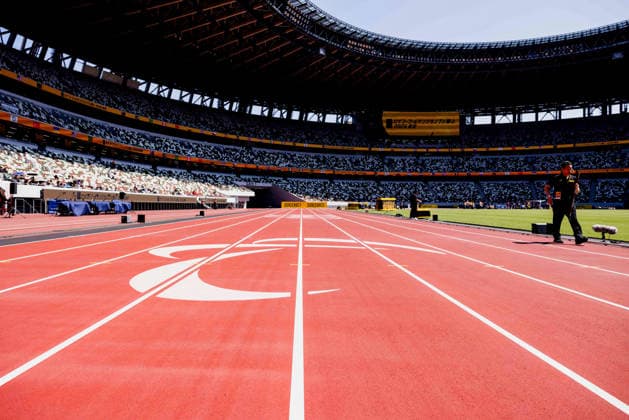 Seiko Golden Grand Prix Athletics 2026 Tokyo - 17th May General view of branding around the National Stadium before the Seiko Golden Gala World Athletics Continental Tour Meeting. Tokyo Japan Copyright: xBenxBoothx xSOPAxImagesx TokyoGoldGala26_ATH_170626_010