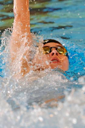 16.05.2026 Schwimmsport 61. Internationales Schwimmfest Nordbad DSW Darmstadt hier WK311 A-Finale 200m Rücken Charlotte Felizia Schulz 2011 SCW Eschborn Platz 2 gesamt Darmstadt Hessen Deutschland
