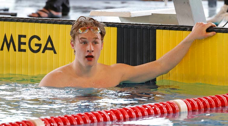 16.05.2026 Schwimmsport 61. Internationales Schwimmfest Nordbad DSW Darmstadt hier WK114 A-Finale 100m Schmetterling Bennet Rath 2007 SC Bodenteich Darmstadt Hessen Deutschland