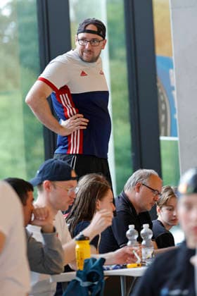 16.05.2026 Schwimmsport 61. Internationales Schwimmfest Nordbad DSW Darmstadt mit Überblick Trainer SG Frankfurt Marco Koch Darmstadt Hessen Deutschland