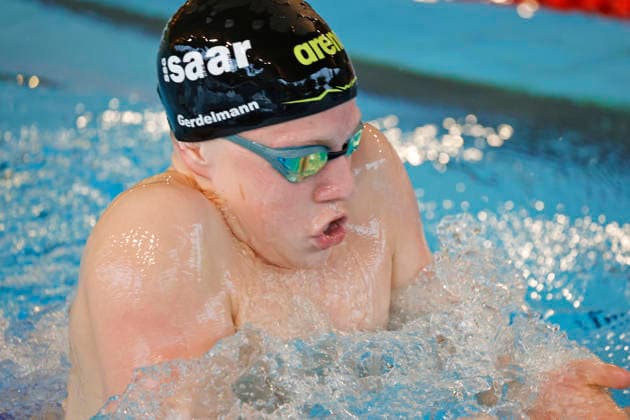 16.05.2026 Schwimmsport 61. Internationales Schwimmfest Nordbad DSW Darmstadt hier WK118 B-Finale 200m Brust Moritz Gerdelmann 2011 SSG Saar Max Ritter Darmstadt Hessen Deutschland