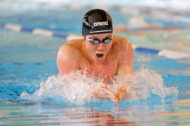 16.05.2026 Schwimmsport 61. Internationales Schwimmfest Nordbad DSW Darmstadt hier WK118 A-Finale 200m Brust Sieger Nathanael Doll 2005 SG EWR Rheinhessen-Mainz Darmstadt Hessen Deutschland