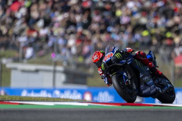 RECORD DATE NOT STATED MotoGP, 6th round of the World Championship, WM, Weltmeisterschaft in Catalonia Barcelona Barcelona (Spain), 17 05 2026 - Fabio Quartararo (20), Monster Energy Yamaha MotoGP rider, during the warm-up for the 6th stage of the MotoGP World Championship, Catalan Grand Prix, Barcelona Spain; Catalonia Spain Copyright: xJoaquimxGalantex