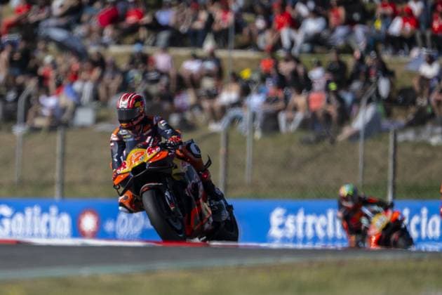 RECORD DATE NOT STATED MotoGP, 6th round of the World Championship, WM, Weltmeisterschaft in Catalonia Barcelona Barcelona (Spain), 17 05 2026 - Maverick Vinales (12), Red Bull KTM Tech3 rider, during the warm-up of the 6th stage of the MotoGP World Championship, Grand Prix of Catalonia, Barcelona Spain; Catalonia Spain Copyright: xJoaquimxGalantex