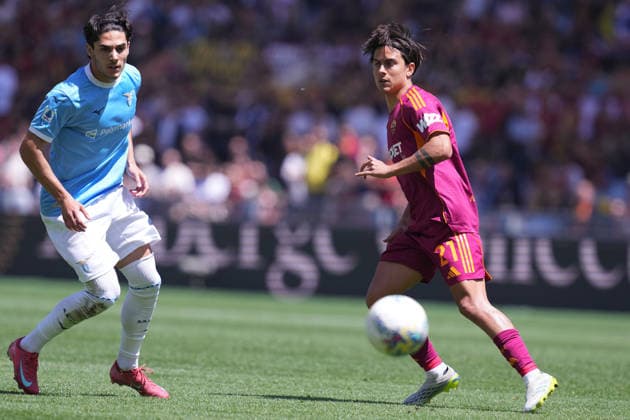 Roma™s Paulo Dybala during the Serie A EniLive soccer match between Roma and Lazio at the Rome s Olympic stadium, Italy - Sunday May 17, 2026 - Soccer ( Photo by Alfredo Falcone LaPresse )  Copyright: xAlfredoxFalcone LaPressex
