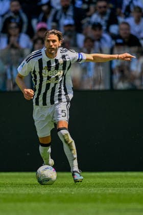 Juventus Manuel Locatelli in action during the Serie A soccer match between Juventus and Fiorentina at the Allianz Stadium in Turin, Italy - Sunday, May 17, 2026. - Soccer .  Copyright: xTanoxPecoraro LaPressex
