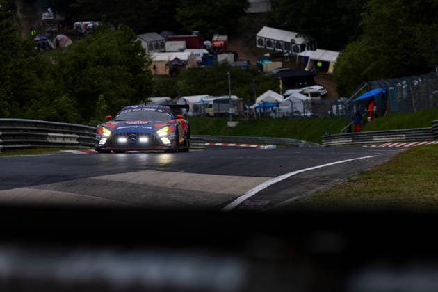 17.05.2026, xrarjax, Motorsport VLN Langstreckenmeisterschaft , 24-Stunden-Rennen Nürburgring v.l. Mercedes-AMG Team Verstappen Racing Max Verstappen Lucas Auer Jules Gounon Daniel Juncadella Swalmen (NED) Kufstein (AUT) Anyos (AND) Barcelona (ESP) SP 9 PRO (IGTC) Mercedes-AMG GT3 (DFL DFB REGULATIONS PROHIBIT ANY USE OF PHOTOGRAPHS as IMAGE SEQUENCES and or QUASI-VIDEO) Nürburg