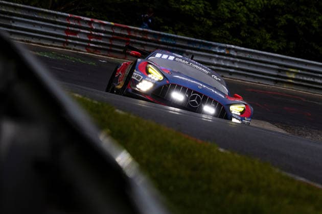 17.05.2026, xrarjax, Motorsport VLN Langstreckenmeisterschaft , 24-Stunden-Rennen Nürburgring v.l. Mercedes-AMG Team Verstappen Racing Max Verstappen Lucas Auer Jules Gounon Daniel Juncadella Swalmen (NED) Kufstein (AUT) Anyos (AND) Barcelona (ESP) SP 9 PRO (IGTC) Mercedes-AMG GT3 (DFL DFB REGULATIONS PROHIBIT ANY USE OF PHOTOGRAPHS as IMAGE SEQUENCES and or QUASI-VIDEO) Nürburg