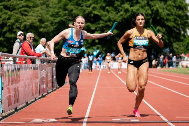 Jessica-Bianca Wessolly (VfL Sindelfingen, 4x100m Staffel, ), GER, Leichtathletik, Athletics, Internationales KOST Laeufermeeting, Pliezhausen, 17.05.2026, GER, Leichtathletik, Athletics, Internationales KOST Laeufermeeting, Pliezhausen, 17.05.2026 Pliezhausen Copyright: xStefanxMayerx EP_SMR