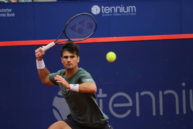 Bitpanda Hamburg Open, ATP, Tennis Herren 500, 2. Runde in der Qualifikation: Marcos Giron (USA).