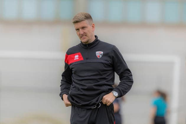 Ingolstadt, Deutschland 17. Mai 2026: 2. Frauen-Bundesliga - 2025 2026 - Sp. 26 - FC Ingolstadt 04 gegen FC Bayern München II Im Bild: Trainer Benjamin Stolte (FCI) Audi Sportpark Bayern Copyright: xFotostandx xSchäferx