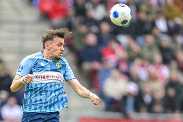 UTRECHT , 17-05-2026 , Stadium de Galgenwaard , season 2025 2026 , Dutch Eredivisie , football , match between FC Utrecht and Fortuna Sittard , picture shows Fortuna Sittard player Lance Duijvestijn Utrecht - Fortuna Sittard  x203758460x Copyright: