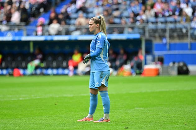 Fußball I Frauen I Saison 2025-2026 I Bundesliga I 26. Spieltag I Hamburger SV - FC Bayern München I 17.05.2026 Freisteller, Einzelbild, Einzelfoto, Körper: Lea Paulick (25, Hamburger SV) Hamburg Volksparkstadion Hamburg Deutschland Copyright: xLobeca WolfxGebhardtx