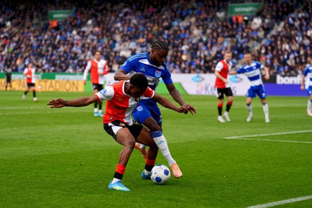 Eredivisie: PEC Zwolle v Feyenoord Rotterdam Zwolle - Givairo Read of Feyenoord during the thirty-fourth competition round of the 2025 2026 Eredivisie season. The match is set between PEC Zwolle and Feyenoord Rotterdam at Mac3Park Stadion on 17 May 2026 in Zwolle, The Netherlands. Copyright: xBastiaanxPoutsmax
