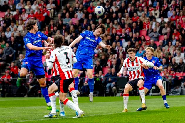 EINDHOVEN - FC Twente player Sondre Orjasaeter during the Dutch Vriendenloterij Eredivisie match between PSV Eindhoven and FC Twente at Philips Stadion on May 17, 2026 in Eindhoven, the Netherlands. (Photo by DeFodi Images) -