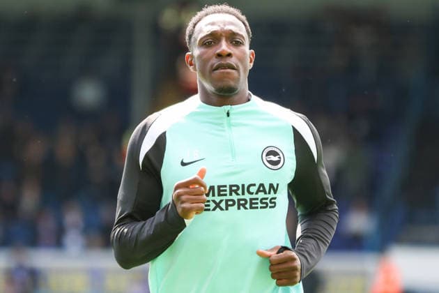 LEEDS, ENGLAND - MAY 17: Danny Welbeck of Brighton & Hove Albion before the Premier League match between Leeds United and Brighton & Hove Albion at Elland Road on May 17, 2026 in Leeds, England.  Copyright: xSeanxChandlerx xSPPx Sportspressphoto_SPR148649