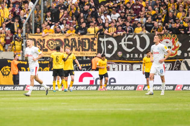 17.05.2026, xomx, Fussball 2.Bundesliga, Dynamo Dresden - Holstein Kiel v.l. jubelt, Torjubel, Tor, Goal, Jubel, Freude, freuen zum 1:0 durch Vincent Vermeij (Dynamo Dresden) (DFL DFB REGULATIONS PROHIBIT ANY USE OF PHOTOGRAPHS as IMAGE SEQUENCES and or QUASI-VIDEO) Dresden