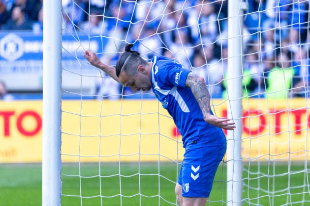 Deutschland: 2.Bundesliga, 34. Spieltag, Saison 2025 2026, 1.FC Magdeburg vs 1. FC Kaiserslautern Avnet Arena (Magdeburg) : Atik Baris (1. FC Magdeburg, 23)