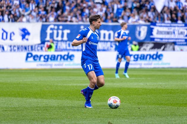 Deutschland: 2.Bundesliga, 34. Spieltag, Saison 2025 2026, 1.FC Magdeburg vs 1. FC Kaiserslautern Avnet Arena (Magdeburg) : Nollenberger Alexander (1. FC Magdeburg, 17)