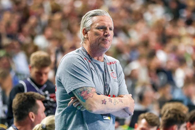 17.05.2026, xkwix, Handball, Länderspiel, Deutschland - Dänemark , Lanxess-Arena in Köln: Headcoach Nikolaj Jacobsen (Denmark hc) Photo: xKamilxWilkowskixPressefotoKochx Nordrhein-Westfalen Deutschland