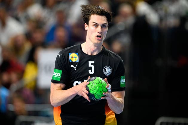 Koeln: Handball Laenderspiel - Deutschland - Daenemark Miro Schluroff (Deutschland) Koeln Lanxess Arena Deutschland