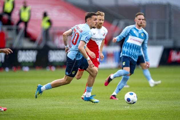 UTRECHT - Lance Duijvestijn during the Dutch Eredivisie match between FC Utrecht and Fortuna Sittard at Galgenwaard Stadium on May 17, 2026 in Utrecht, the Netherlands. RONALD HOOGENDOORN ANP Eredivisie 2025-2026 xVIxANPxSportx xxANPxIVx 558549069 originalFilename: 558549069.jpg